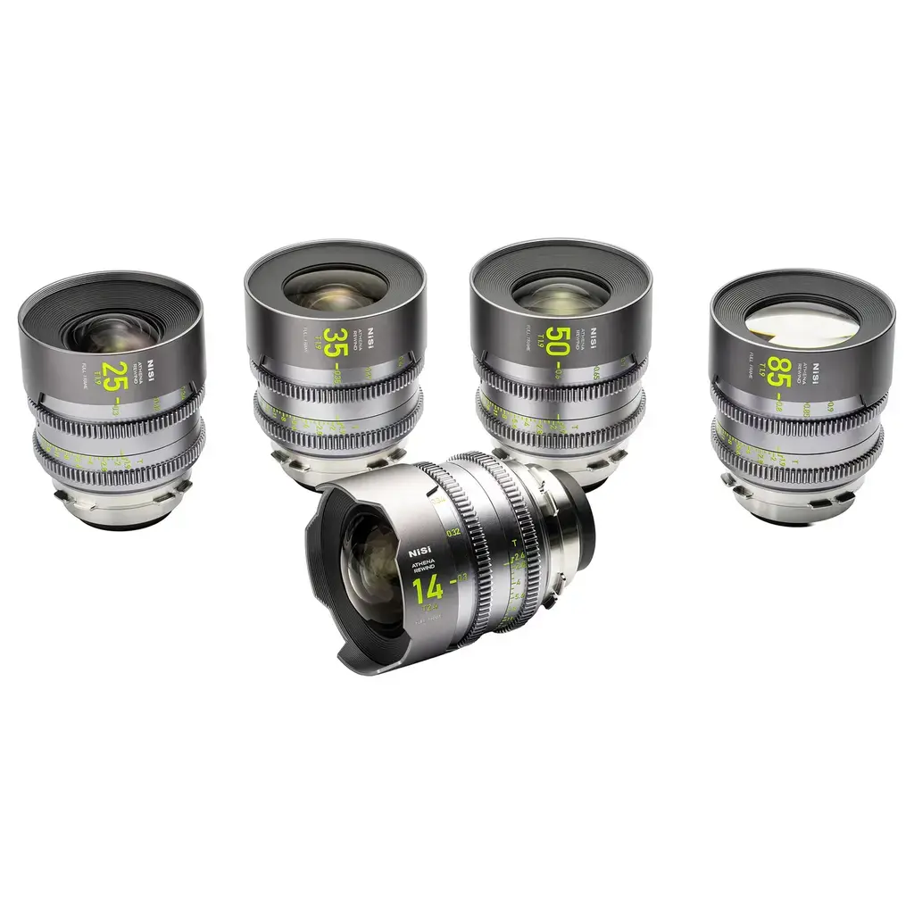 NiSi Athena Prime Rewind Cine 5-Lens Set