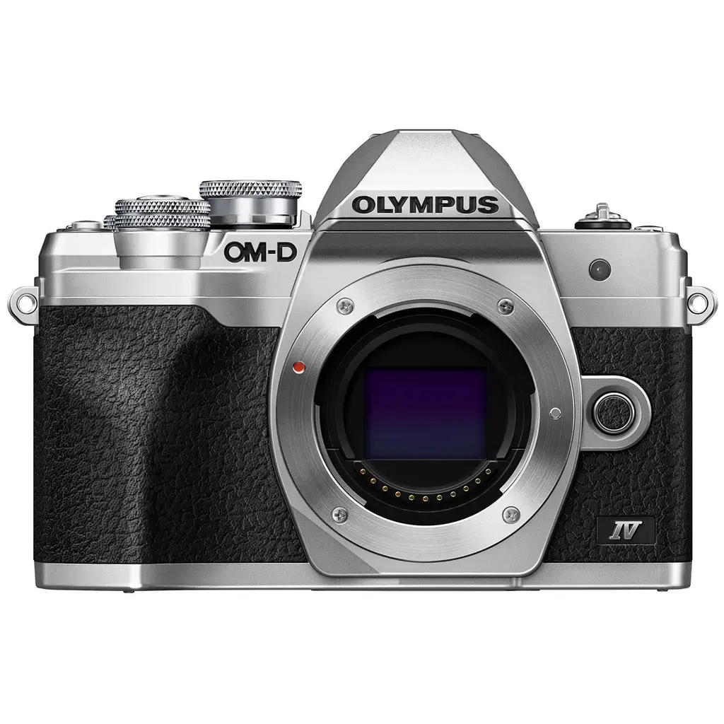OM System Olympus OM-D E-M10 IV kamerahus Sølv
