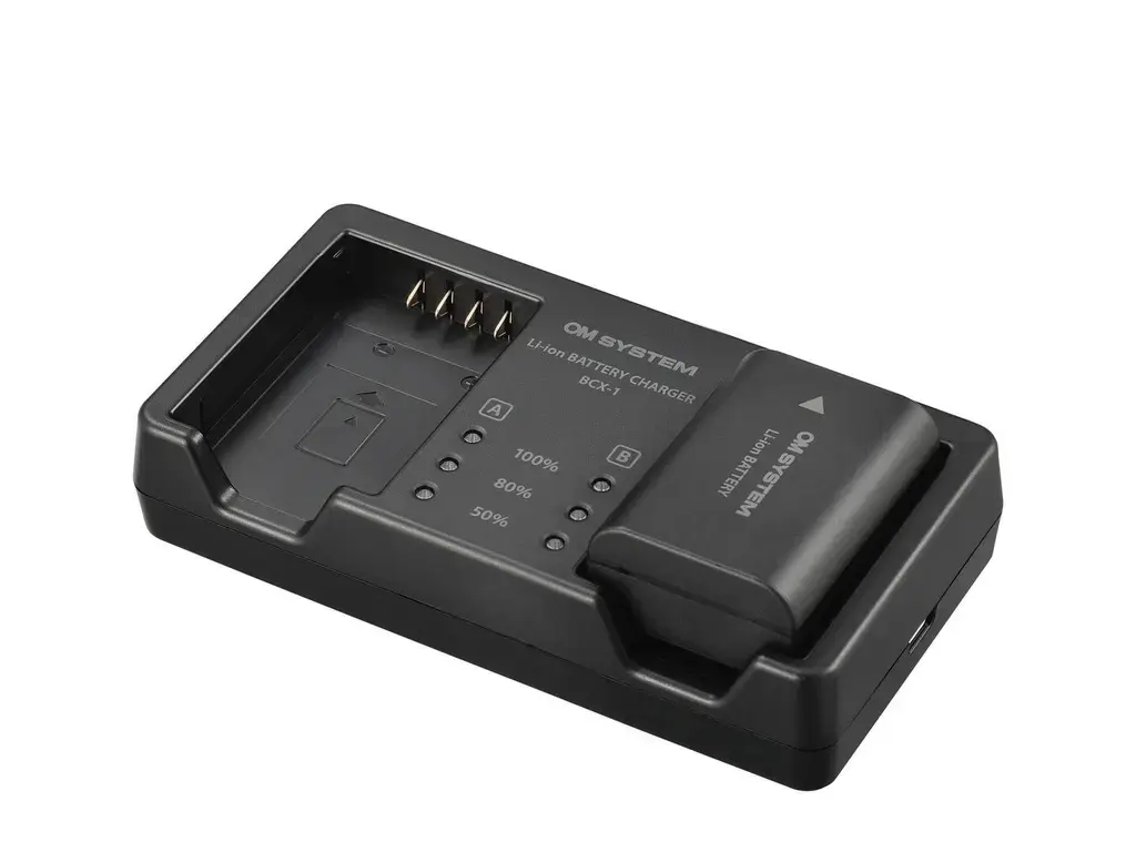 OM SYSTEM SBCX-1 Dobbellader +1x batteri