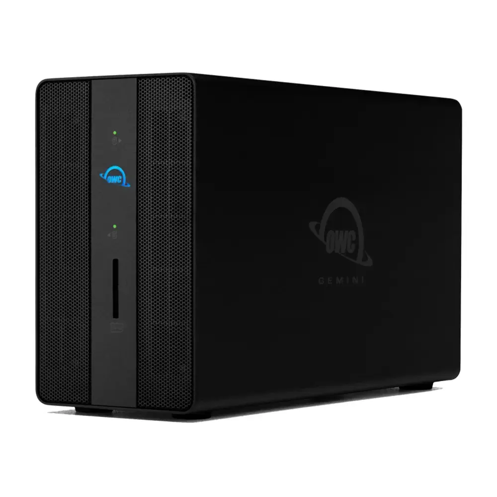 OWC Gemini Thunderbolt 3 Dock & Dual-Drive RAID Ex