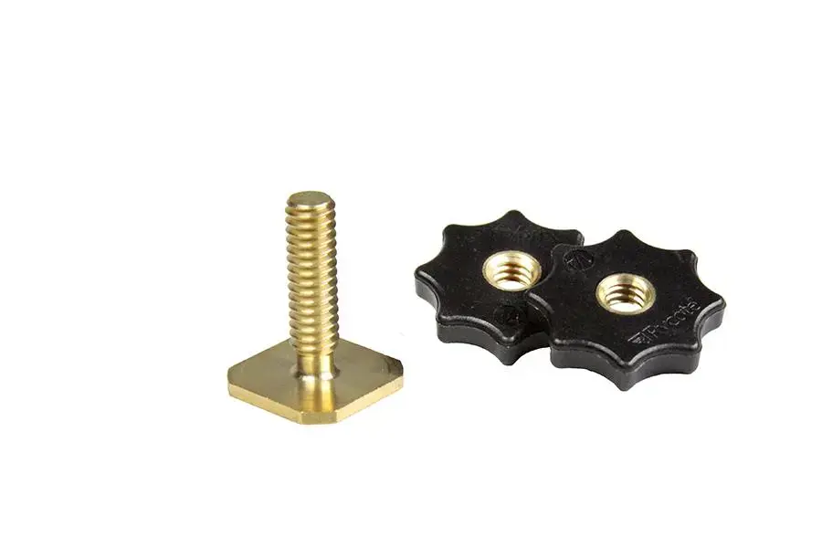 Rycote Blits-sko Adapter 1/4" Messing