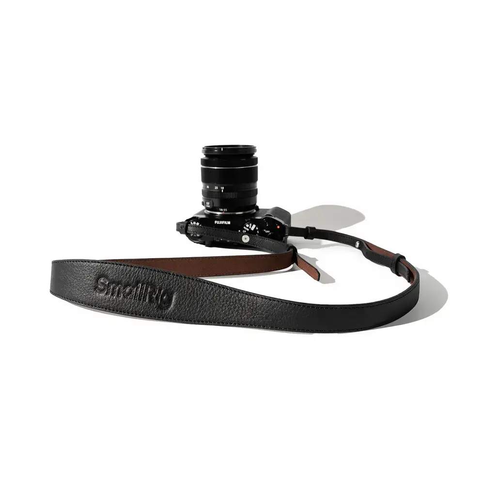 SmallRig 5208 Universal Leather Strap Bl