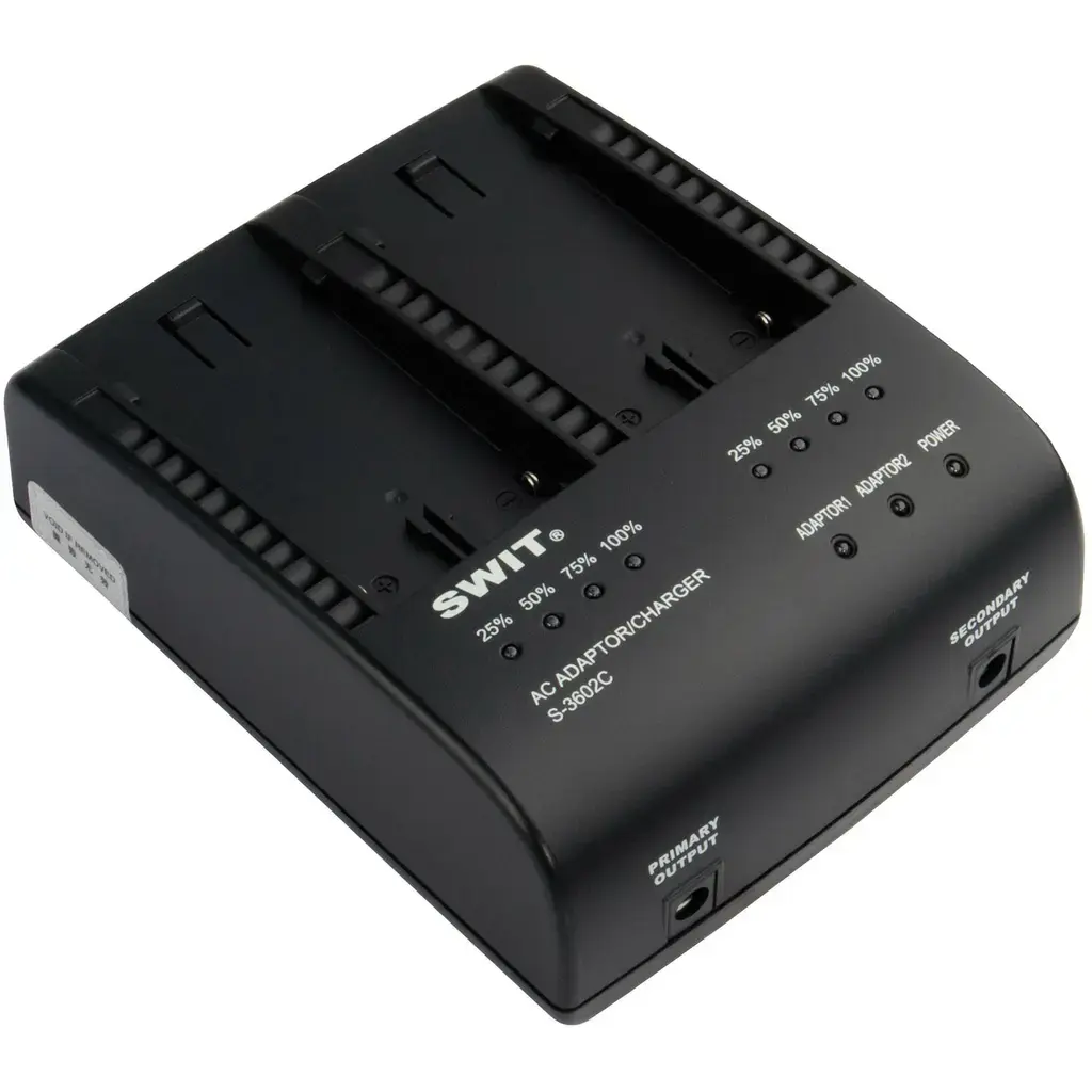 SWIT S-3602D Batterilader CGA/VBD-type