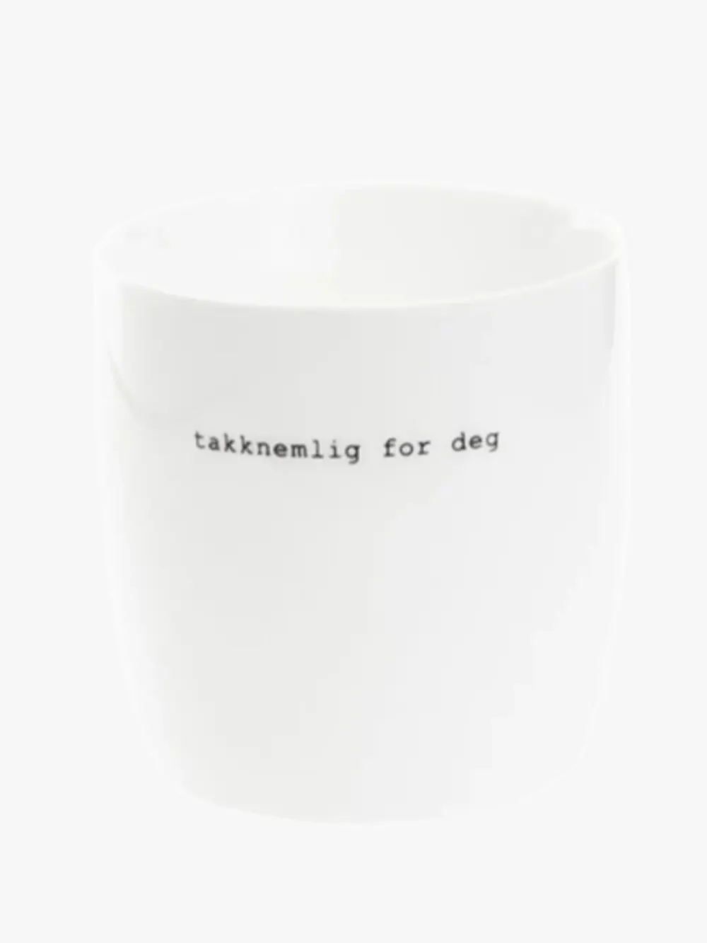 Krus Hvit Takknemlig For Deg