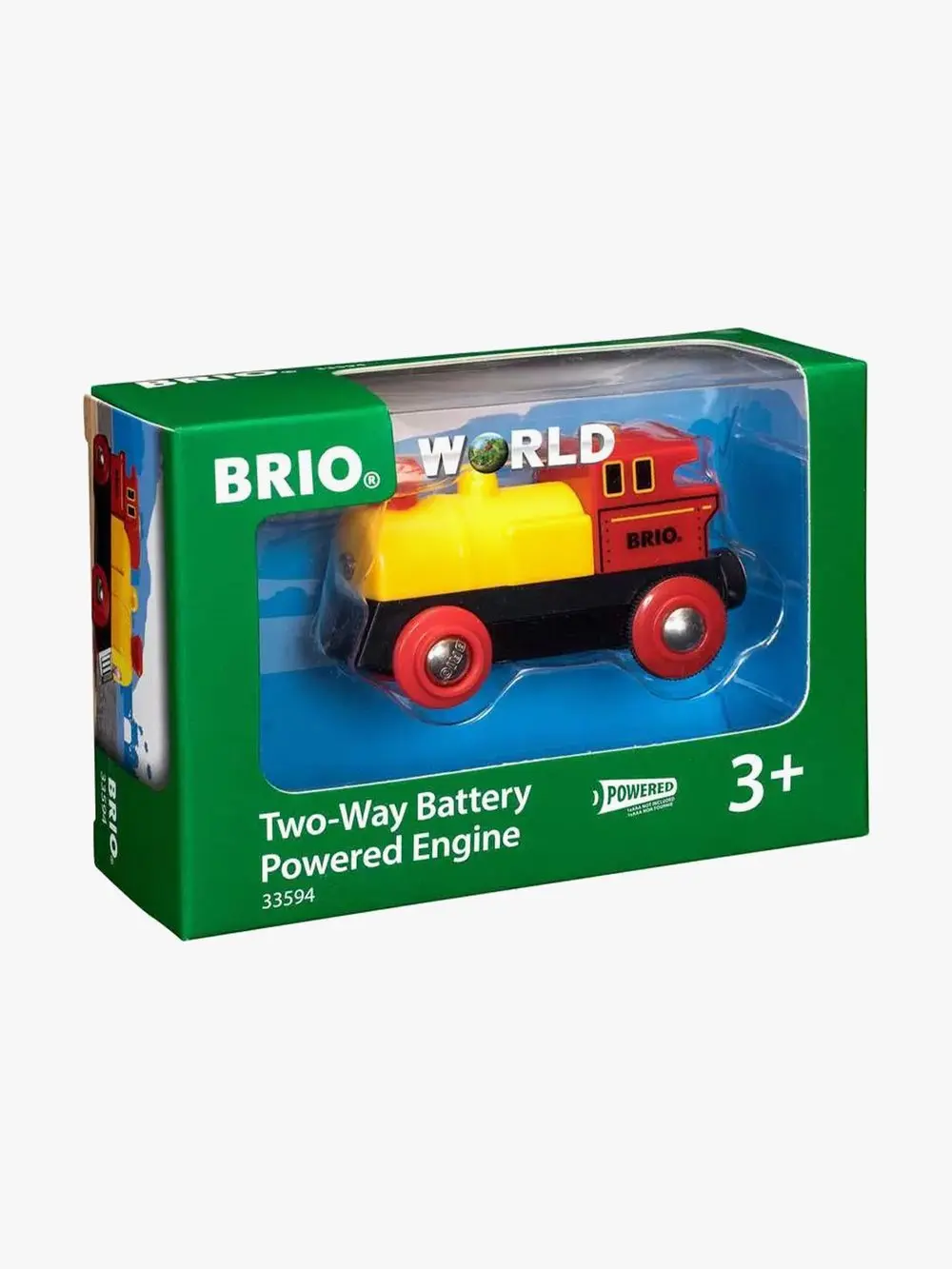 ® Lok B/O gult/rødt
