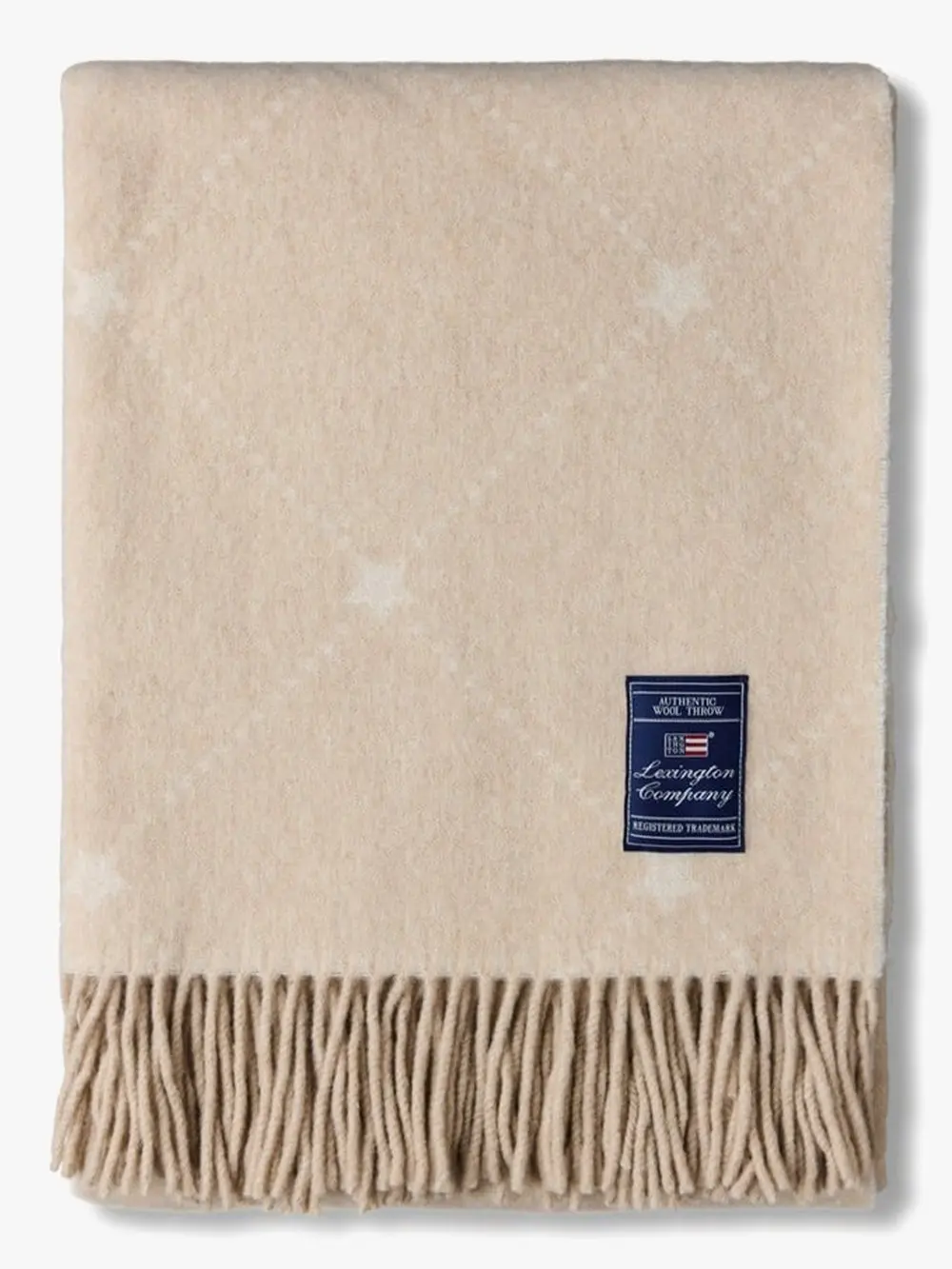Signature Star Recycled Wool Throw 130x170