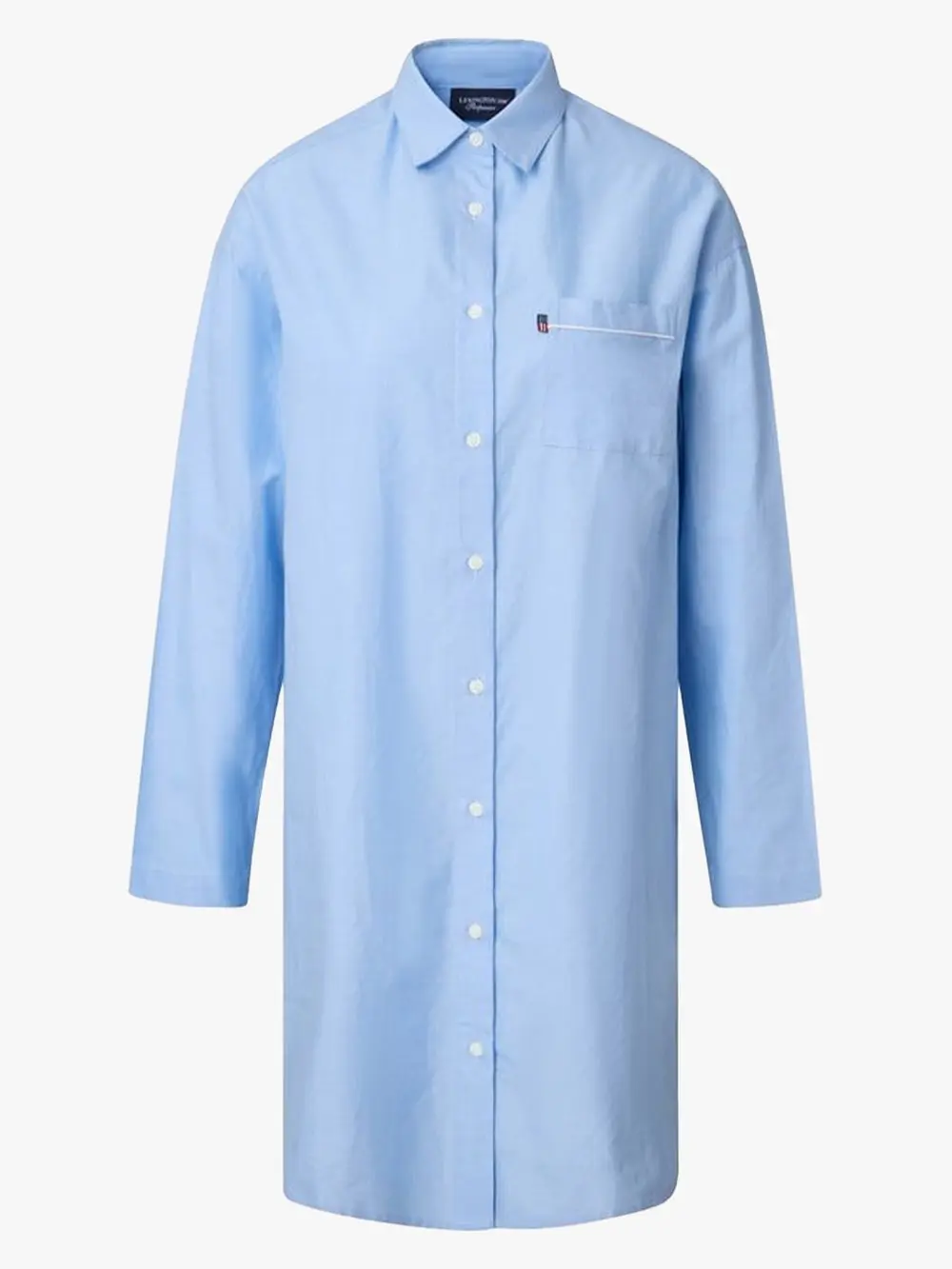 ICONS Luna Organic Cotton Light Oxford Nightshirt