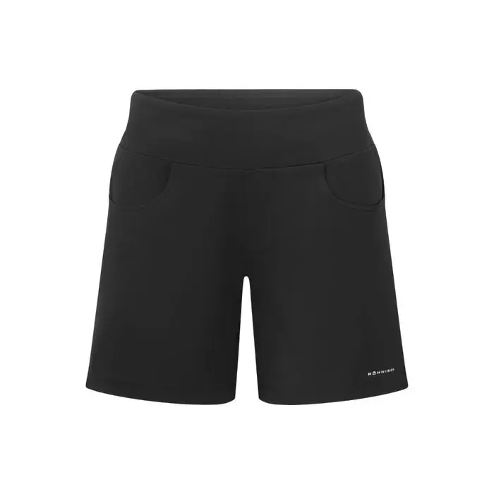Twill Stretch Pull on Shorts Dame Svart