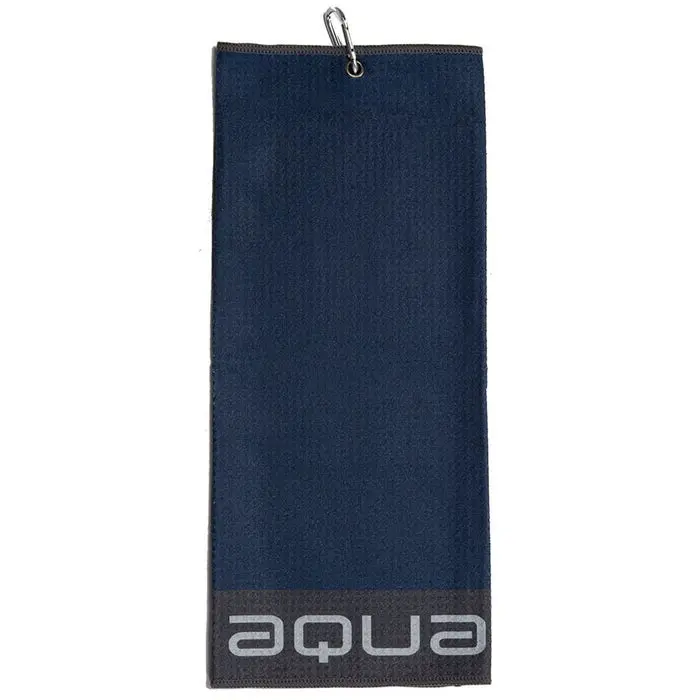 AQUA Trifold Håndkle Navy