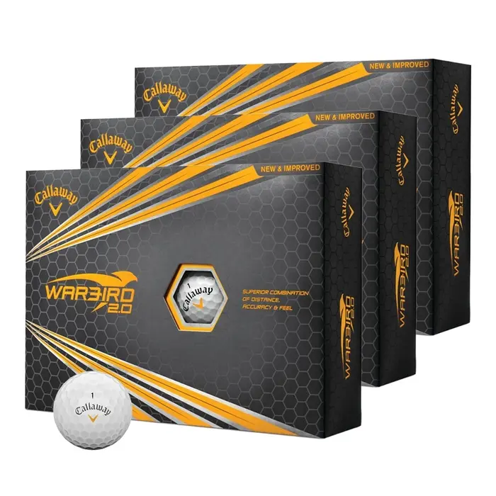 Warbird 2.0 Golfball Hvit 3 Dusin