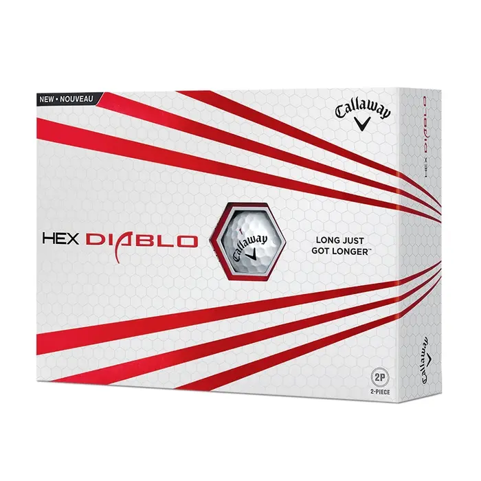 Hex Diablo Golfball Hvit