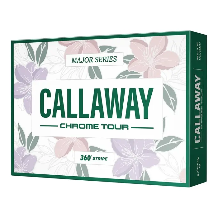 Chrome Tour April Major Stripe Golfball