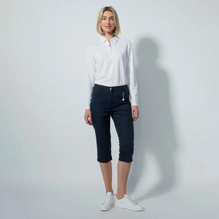 Lyric Capri Bukse 74cm Dame Navy