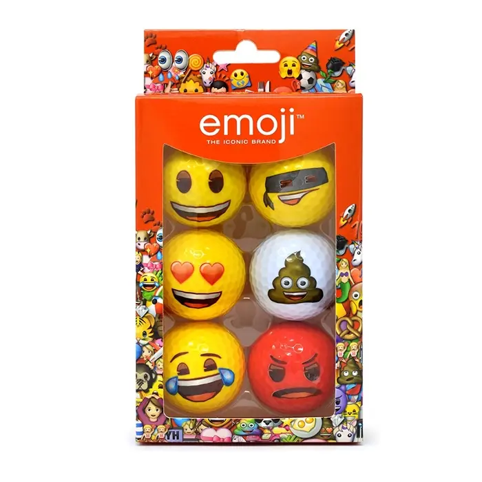 Emoji Golfballer 6 Pack