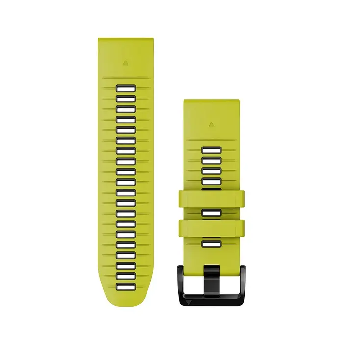 Klokkereim 26mm Electric Lime/Grafitt