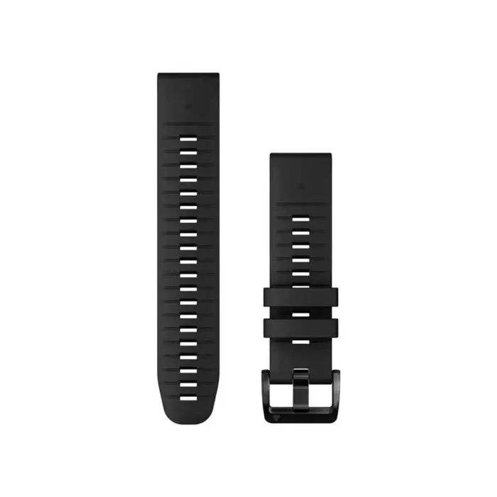 Klokkereim 22mm Svart