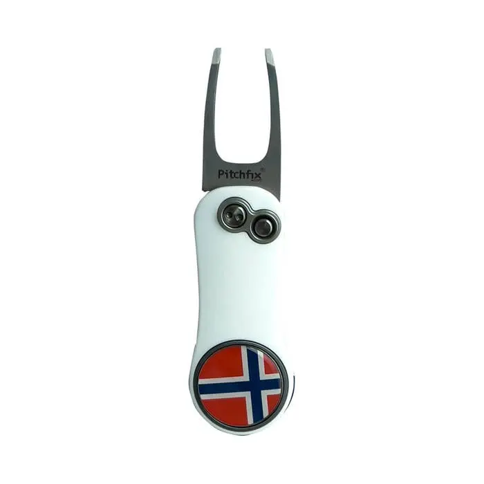 Greengaffel Hybrid 2 m/Norge flagg Markør Blyantspisser