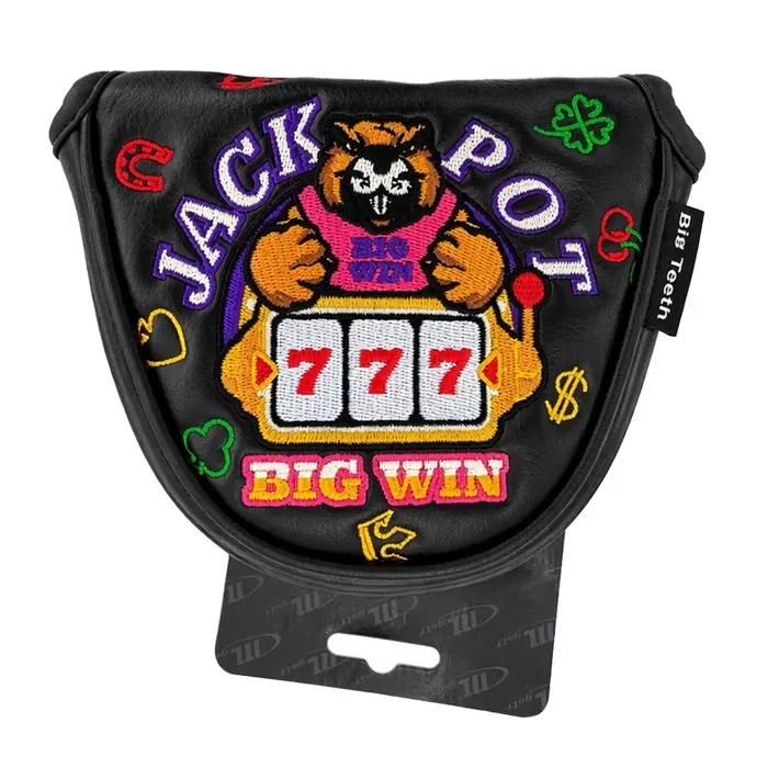 BIG WIN Putter Headcover Svart