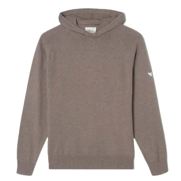 Tech Knit Hettegenser Herre Brun