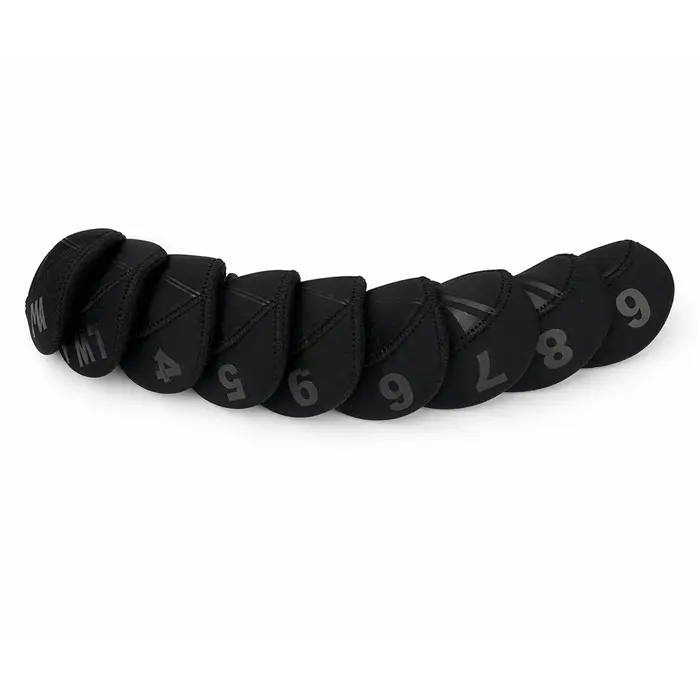 Jernsett Headcover Svart