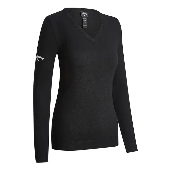 Merino V-Neck Logogenser Dame
