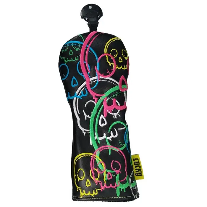 Skull Hybrid Headcover Svart