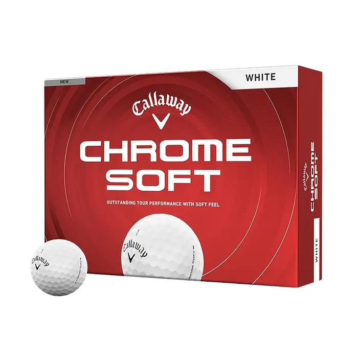 Chrome Soft Logoball Hvit