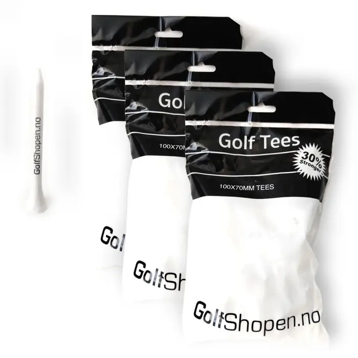 Golfpegger 70mm 100stk 3 Pack