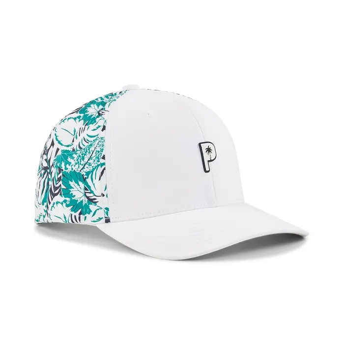 PTC Palm Glitch Tech Caps Hvit