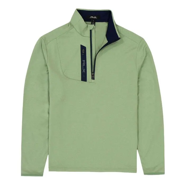 RLX Stretch Jersey Pullover Herre Grønn