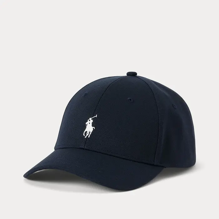 RLX Signature Pony Twill Sports Caps Navy