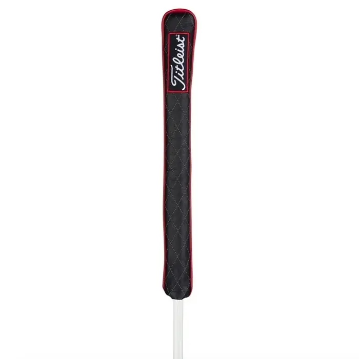 Headcover Leather Alignment Sticks Jet Black