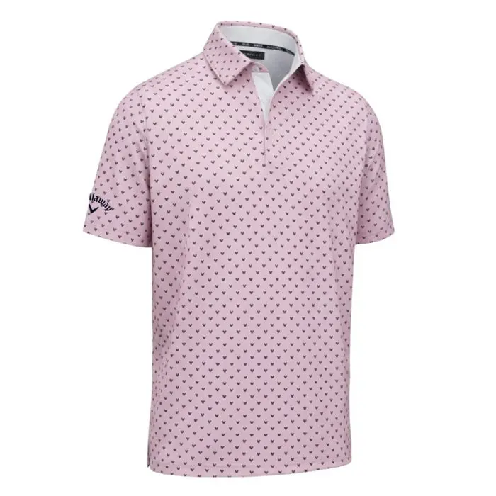 TM Golf Pique Herre Rosa