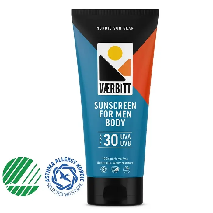 Solkrem for menn kropp faktor 30