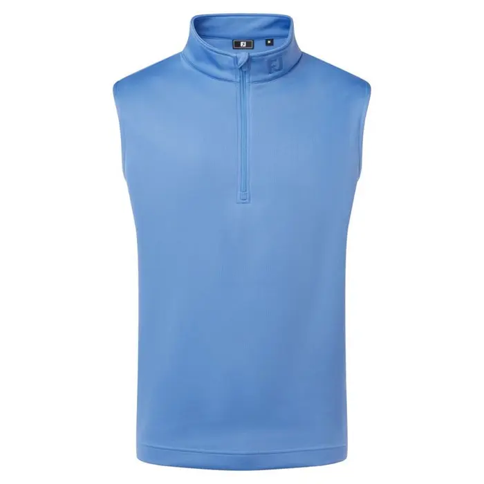 Half Zip Vest Herre Blå