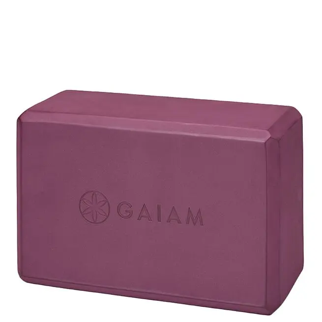 Gaiam Midnight Plum Block