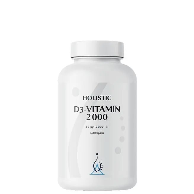 D3-vitamin 2000IE 360 kapslar
