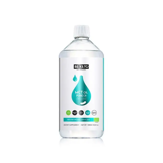 KETO Organic MCT Oil Liquid C8 1000 ml