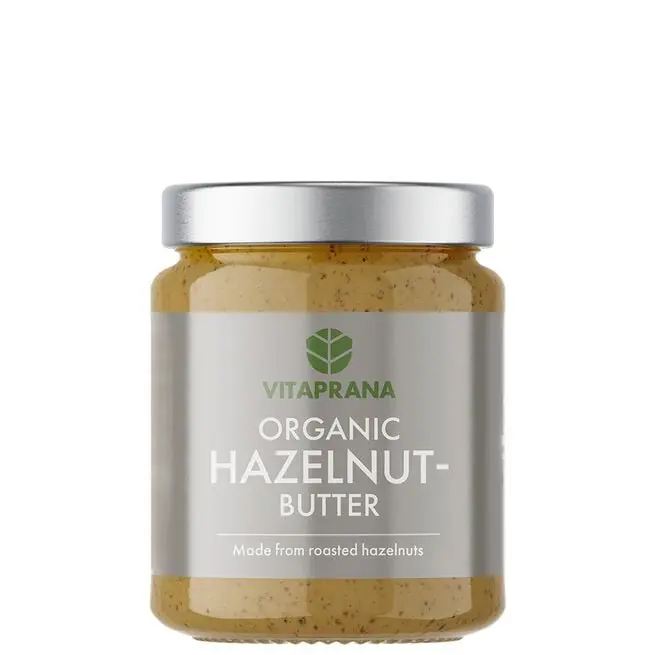 Økologisk Raw Hasselnøttsmør 250 g