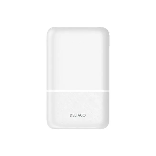 Power Bank 10 000 mAh, 2x USB-A, 1x USB-C, Vit