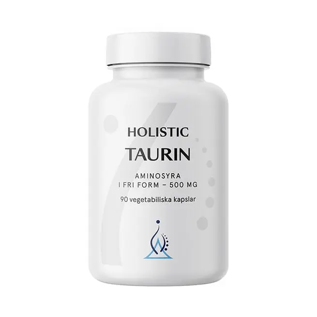 Taurin 500 mg 90 vegetabilske kapsler