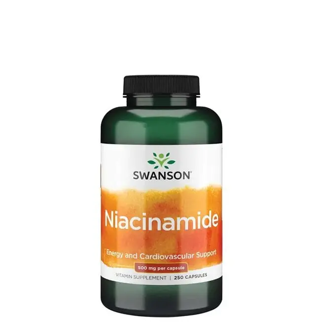 Niacinamide 500 mg 250 kapslar