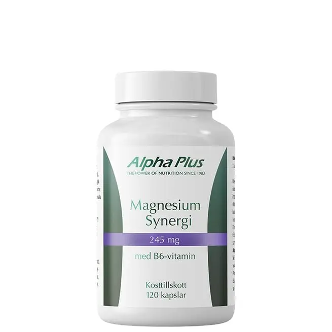 Magnesium Synergi 120 kapslar