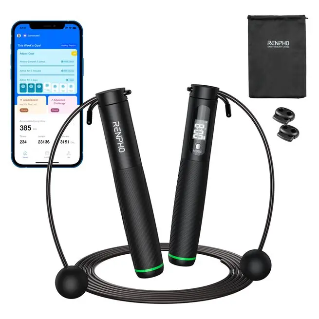 Smart Jump Rope Black