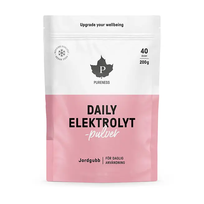 Daily Elektrolyttpulver Jordbær 200 g