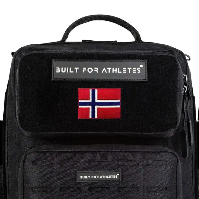 Built for Athletes Flag Patch Norway