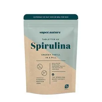 Spirulina tabletter