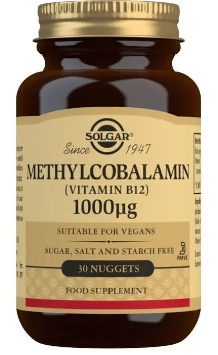 Solgar B12 Methylcobalamin 1000 mcg
