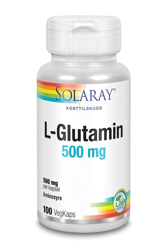 Solaray L-Glutamin kapsler