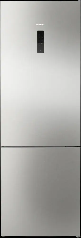 Siemens frittstående kombiskap 203 cm stål iQ300 70 cm KG49NXIBF